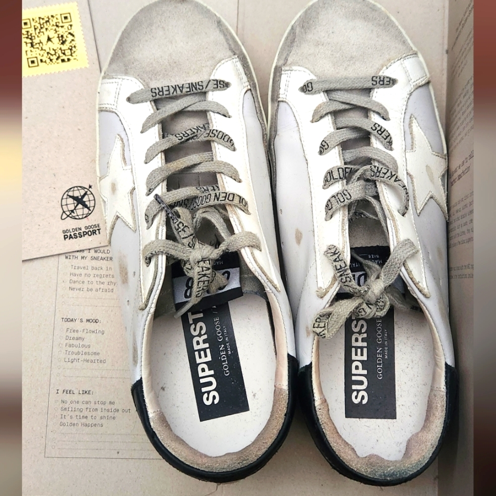Golden Goose Super‑Star Classic With List Sneakers – Women’s Size 40 (EU)